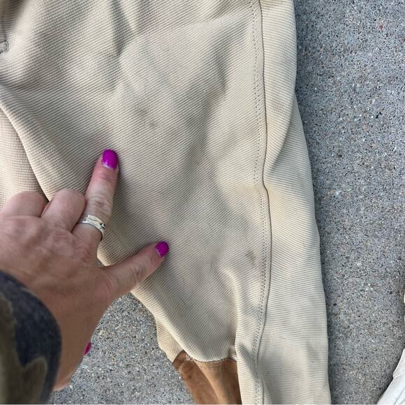 Ariat Girls Size 16 Breeches Jodphurs English Riding Dressage Equestrian +Bladen - Picture 10 of 14